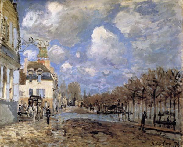 Alfred Sisley Flood at Port-Marly oil painting picture